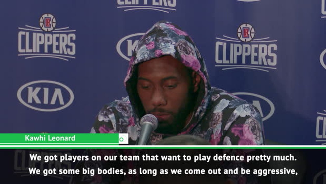 Kawhi confident Clippers defence can get even better