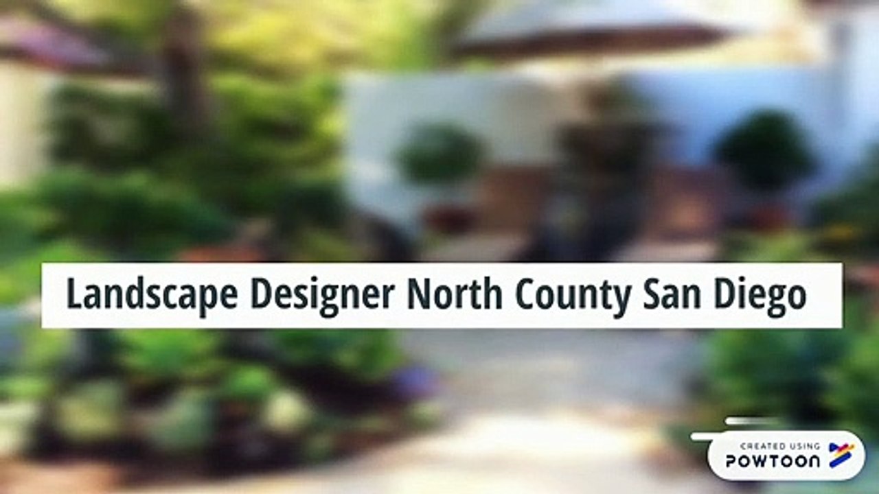 Landscape Designer North County San Diego