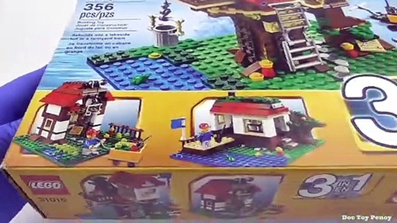 LEGO Creator Treehouse (31010) - Toy Unboxing and Speed Build - video  Dailymotion