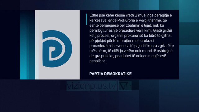 PD: Prokuroria po mbron 3 kriminelët e Ramës në bashki - Lajme - Vizion Plus
