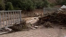 Grandes destrozos en Espluga de Francolí donde se busca a dos desaparecidos