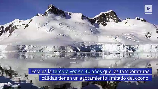 El agujero en la capa de ozono se reduce al tamaño más pequeño registrado