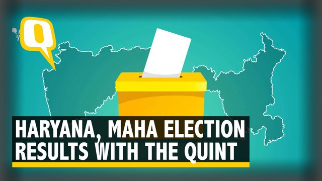 Maharashtra and Haryana Election Results with The Quint
