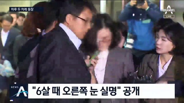 첫 공개 등장한 정경심, 담담하게 “재판 성실히 임할 것”