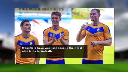 Football League Two Preview: Walsall FC v Mansfield Town | 26/10/2019