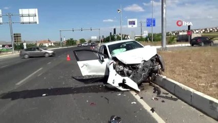 Kazada 10 kişi yaralanmıştı, o anların görüntüsü kameralarda