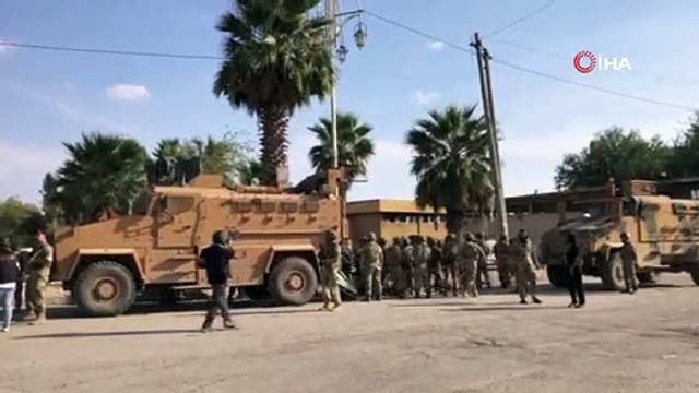 Resülayn'a Türk bayrağı astılar