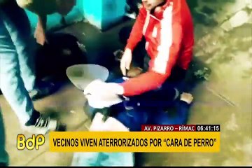 Rímac: ‘Cara de perro’ y su banda eran terror de Av. Francisco Pizarro