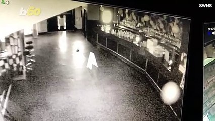 Did This Security Camera Just Capture a Poltergeist On Film?
