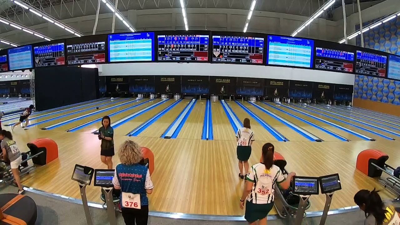 Women's Doubles - Lanes 33-40 - 25th Asian Tenpin Bowling Championships 2019