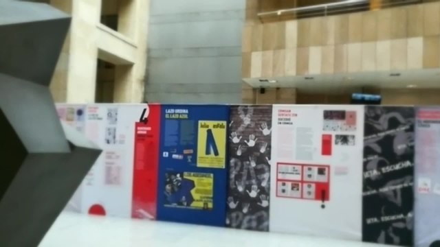 El Palacio de Justicia de Bilbao acoge la muestra La sociedad vasca ante el terrorismo