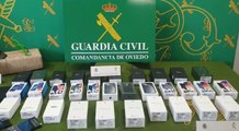 Guardia Civil desmantela organización que robaba en tiendas de móviles