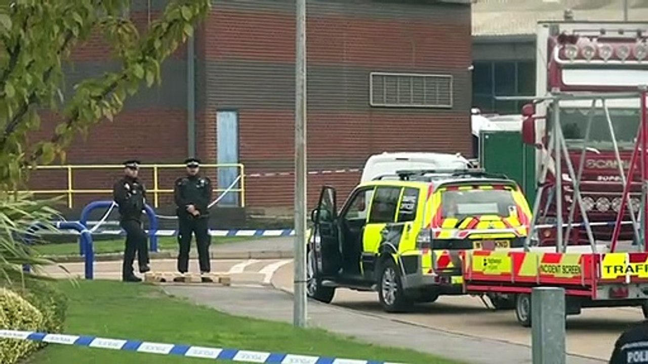 Schockfund in Großbritannien: 39 Leichen in Lkw
