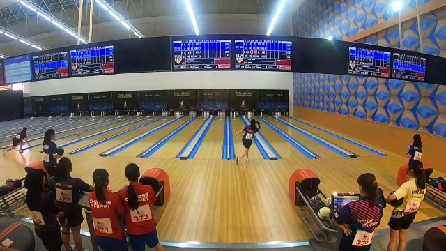 Women's Doubles - Lanes 41-48 - 25th Asian Tenpin Bowling Championships 2019