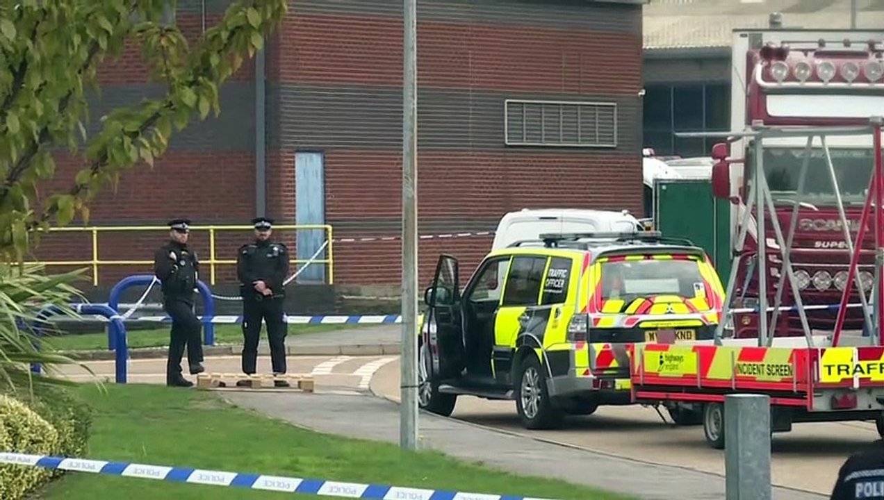 Schockfund in Großbritannien: 39 Leichen in Lkw