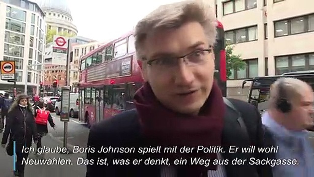 Brexit-Chaos: 'Johnson spielt mit der Politik'