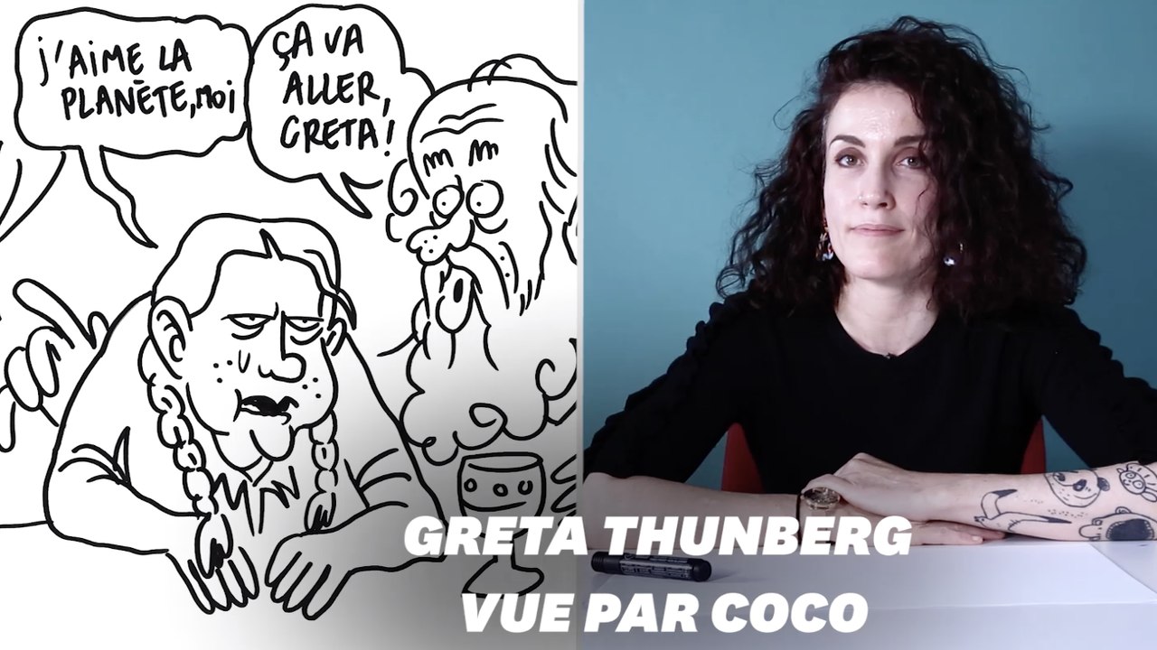 Greta Thunberg en plein "burn out" sur ce dessin de Coco de Charlie Hebdo