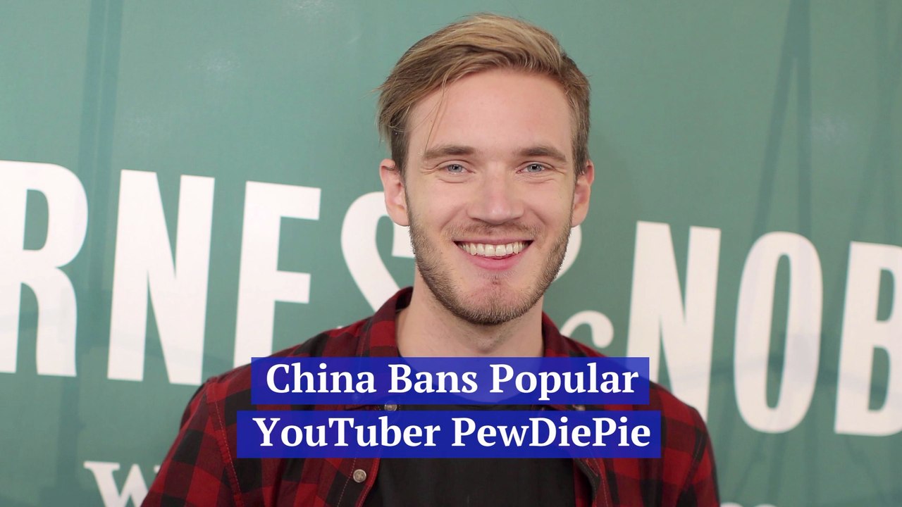 Pewdiepie Gets Banned In China Video Dailymotion