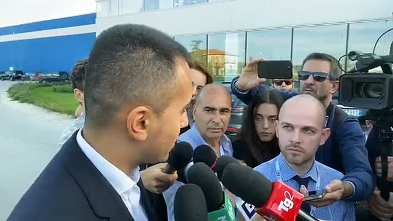 Di Maio - Dichiarazioni alla stampa da Bastia U...