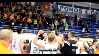 Barom odzvanja pesma Grobara | Mornar - Partizan 19.10.2019.