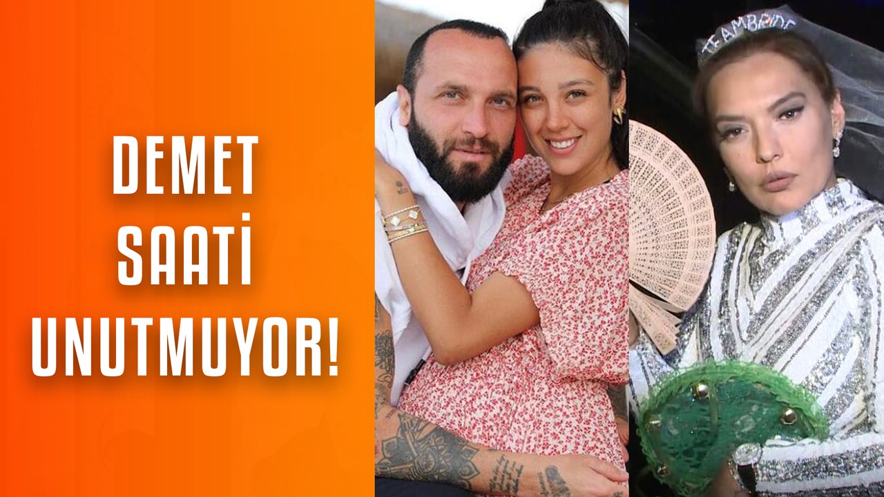 Demet Akalın Berkay'a saat göndermesi yaptı!