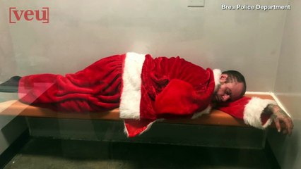 Police Post Photo Of an Alleged Drunk Man , Along With an Apology Letter To St. Nick