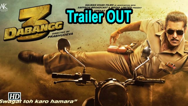 Dabangg 3 | Salman Khan returns as Chulbul Pandey | TRAILER OUT