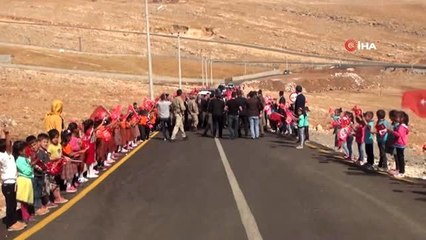 Şırnak'ta şehitler için yapılan anıt açıldı