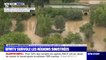 Les images des inondations dans l'Hérault depuis l'hélicoptère BFMTV