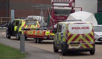 39 corps ont été découverts dans un camion à mercredi à Grays dans l’Essex, à l’est de Londres