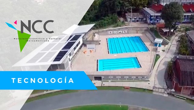Universidad emplea energía solar para climatizar piscinas