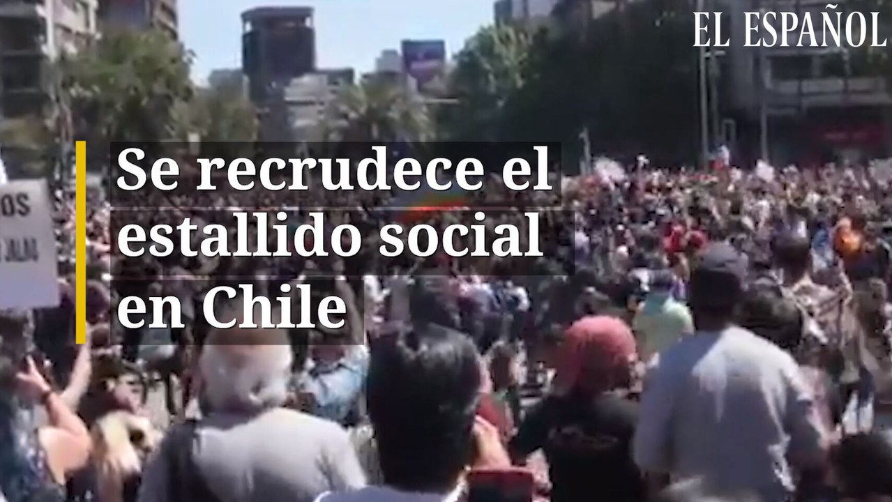 Se recrudece el estallido social en Chile