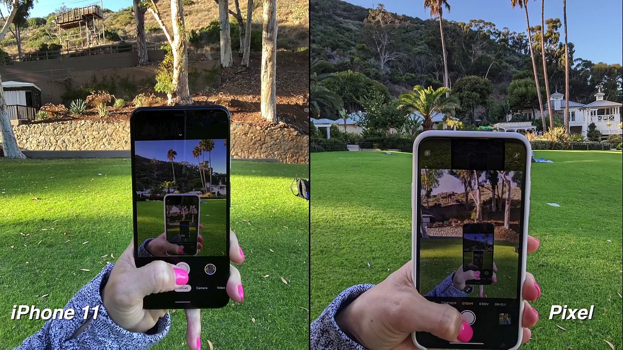 Pixel 4 XL Review with iPhone 11 Photo Comparison!