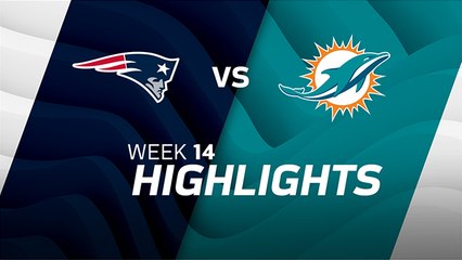 Patriots vs. Dolphins highlights | Week 14