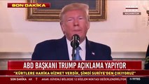 Trump'dan Türkiye açıklaması
