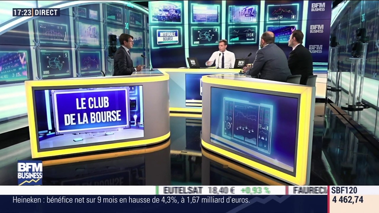 Le Club de la Bourse: Bertrand Puiffe, Didier Borowski, Gilles Guibout et Réda Aboutika - 23/10