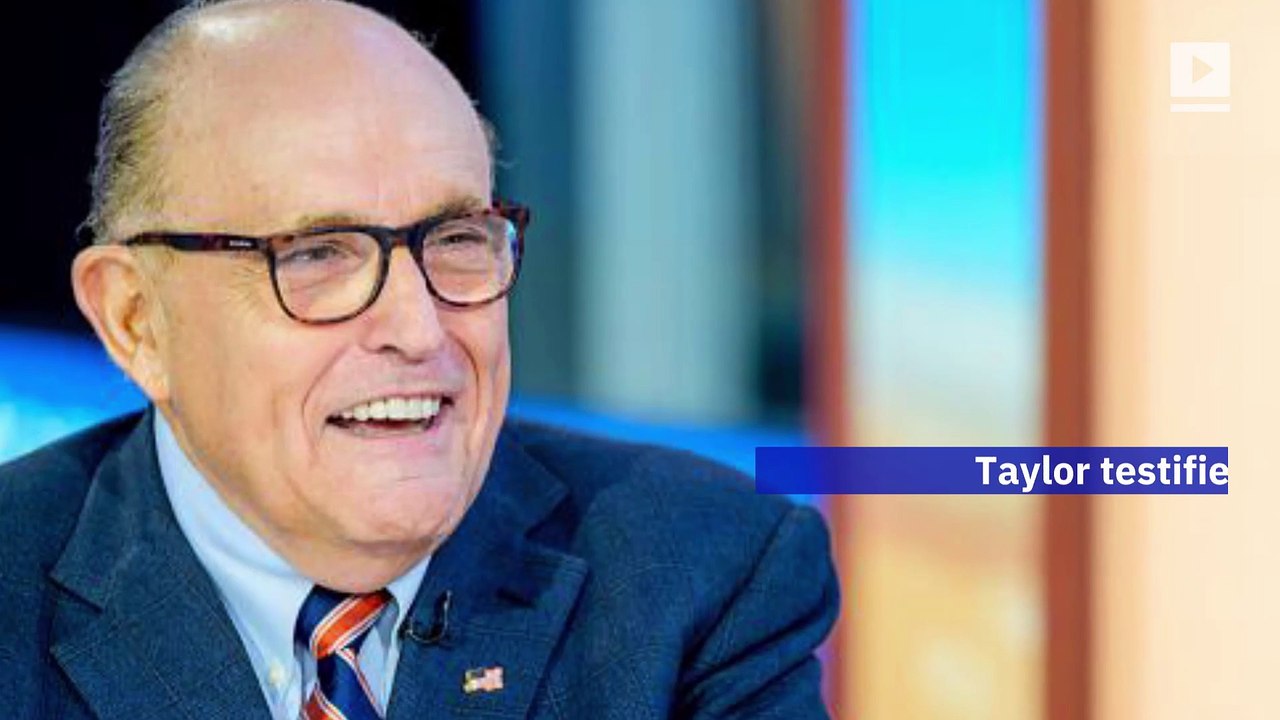 5 Highlights From Bill Taylor's Impeachment Inquiry Testimony