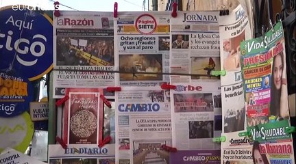 Evo Morales denuncia un "golpe de Estado" preparado por la oposición y la comunidad internacional