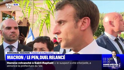 Emmanuel Macron / Marine Le Pen, duel relancé - 23/10