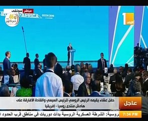 بوتين: العلاقات بين روسيا والدول الأفريقية لها تاريخ عريق