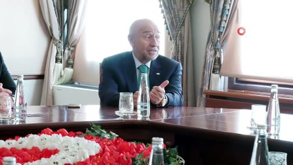 TFF Yönetim Kurulu üyeleri, İstanbul Valisi Yerlikaya'yı ziyaret etti