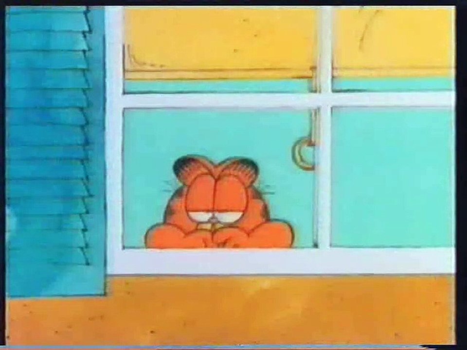 Garfield's Babes and Bullets (1989 UK VHS)