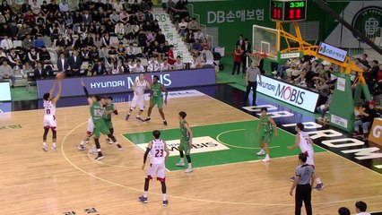 프로농구 선두 DB, 3점슛 15개 내주고 시즌 첫 패배 / YTN