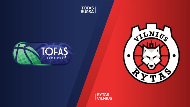Tofas Bursa - Rytas Vilnius Highlights | 7DAYS EuroCup, RS Round 4