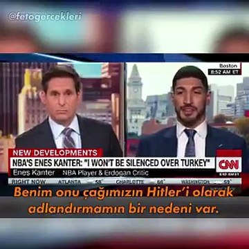 FETÖ'cü Enes Kanter'den Erdoğan ve Türkiye hakkında alçak sözler