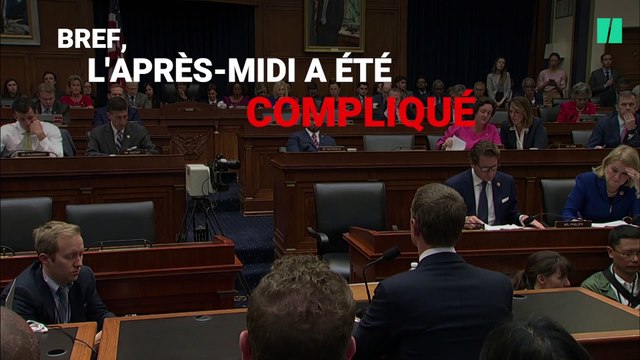 Mark Zuckerberg a souffert devant les attaques des représentants américains