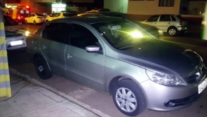 Carro e moto se envolvem em colisão e Siate é acionado para resgate