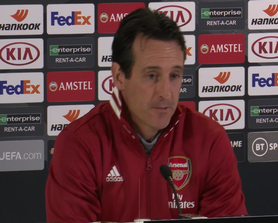 Arsenal - Emery : "Montrer que nous progressons"