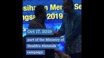 Malaysia Minister of Health Launched Teeb TV Mental Health Film Festival 2019