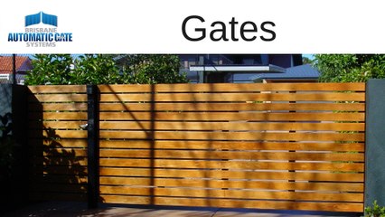 Gate Installation - Brisbane Automatic Gate Systems